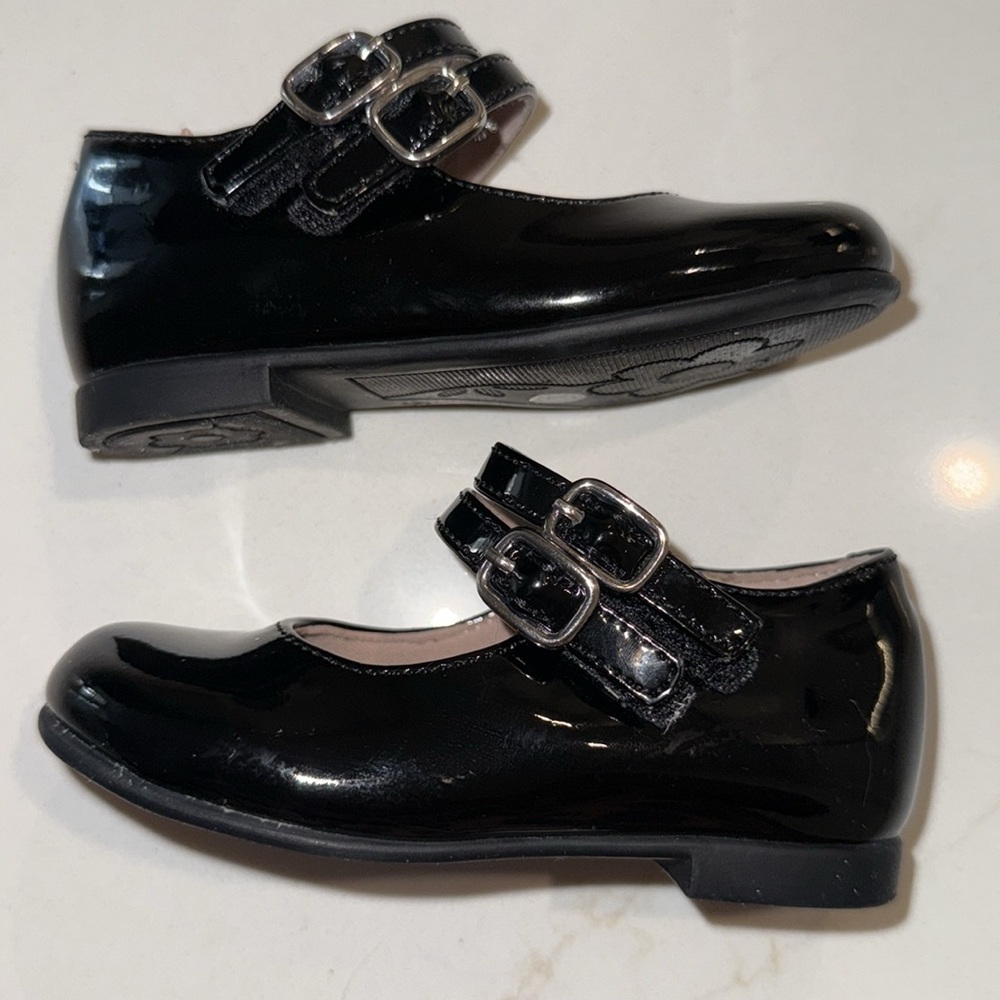 Toddler Black Patent Dress Shoes - Picture 4 of 7